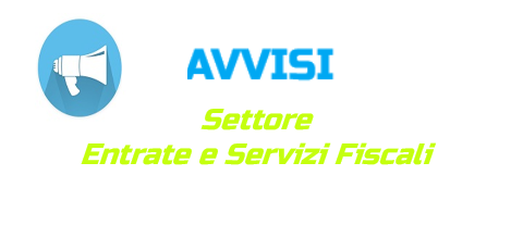 Immagine di AVVISI SETTORE ENTRATE